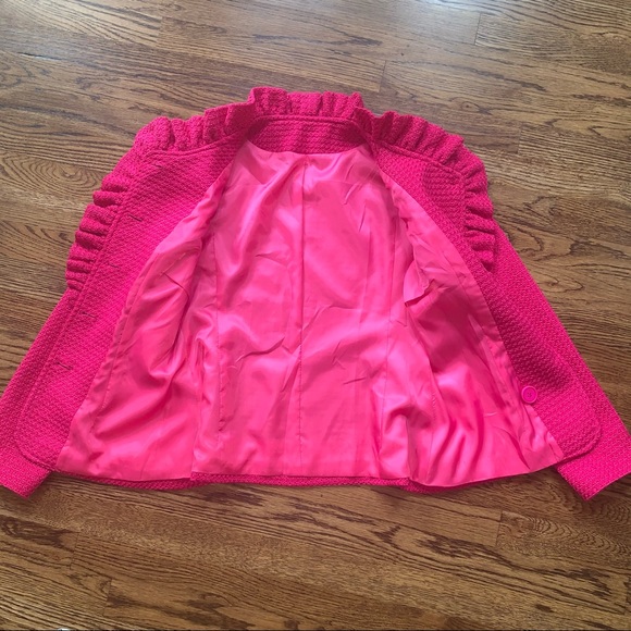 NWOT custom ruffled jacket - Picture 6 of 13